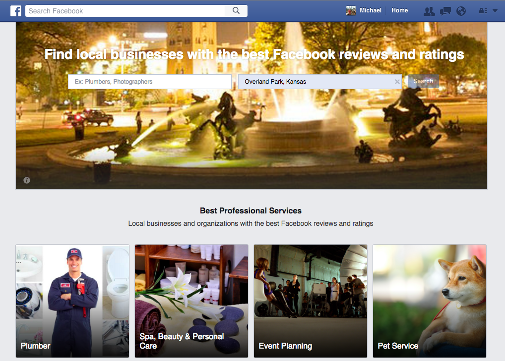 Facebook Local Search Engine - Image 1