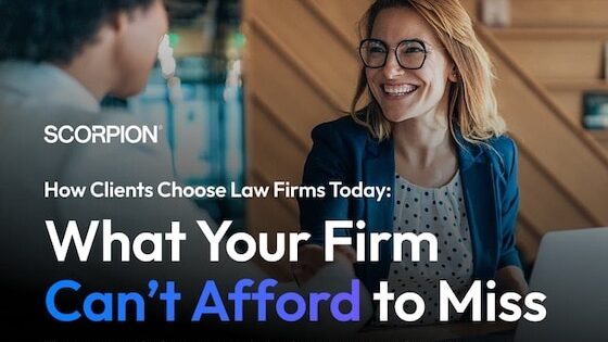 Scorpion Uncovers How Consumers Find Lawyers in 2025