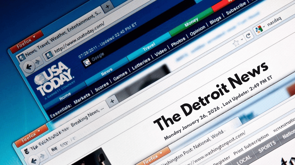 USA TODAY’s Detroit News Acquisition Signals Strategic Realignment in Local Media