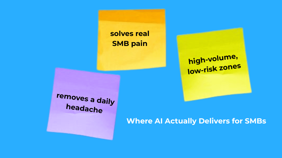 Where Does AI Stick? The SMB AI Checklist