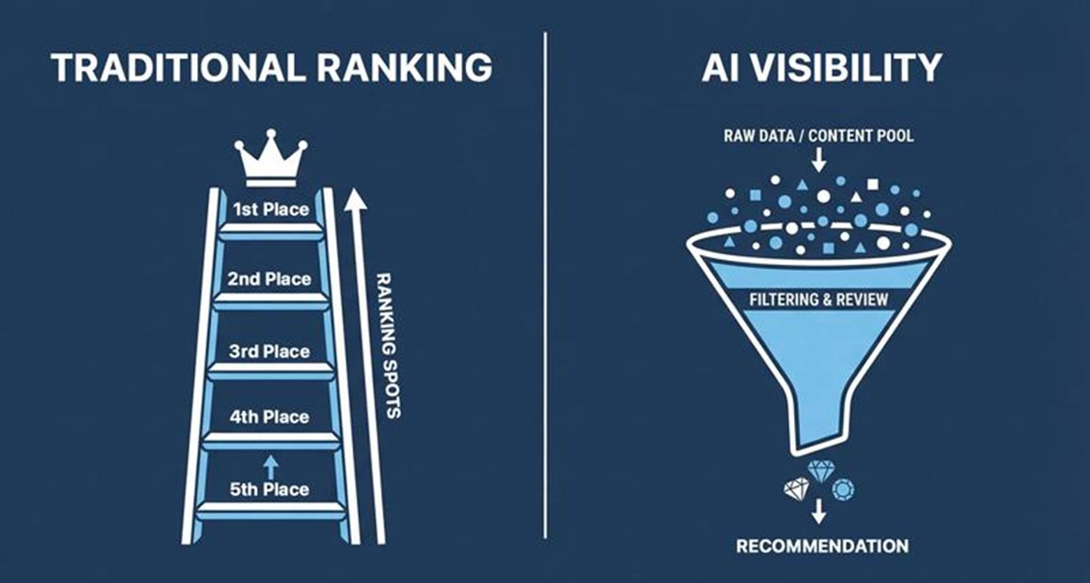 Businesses that earn strong AI visibility tend to share certain characteristics
